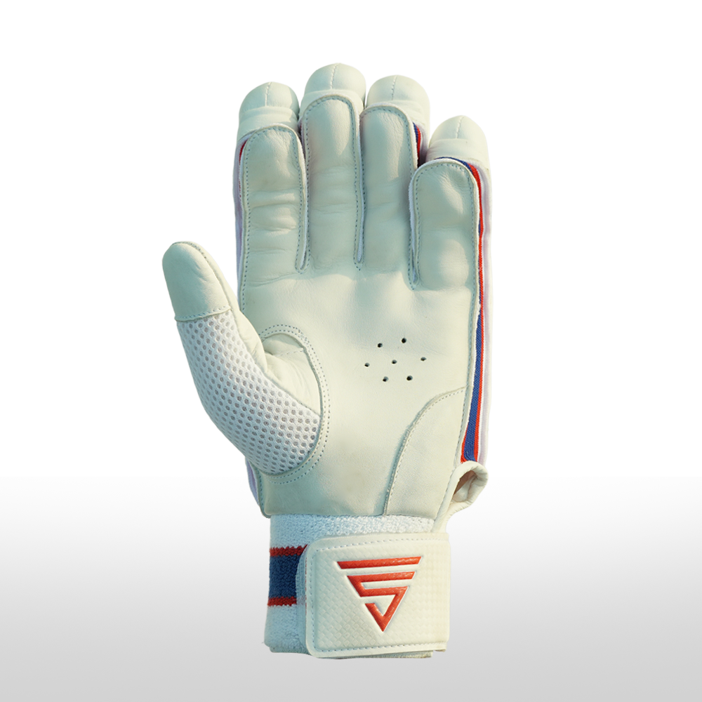 Versant Pro DG White/Red/Blue Batting Gloves