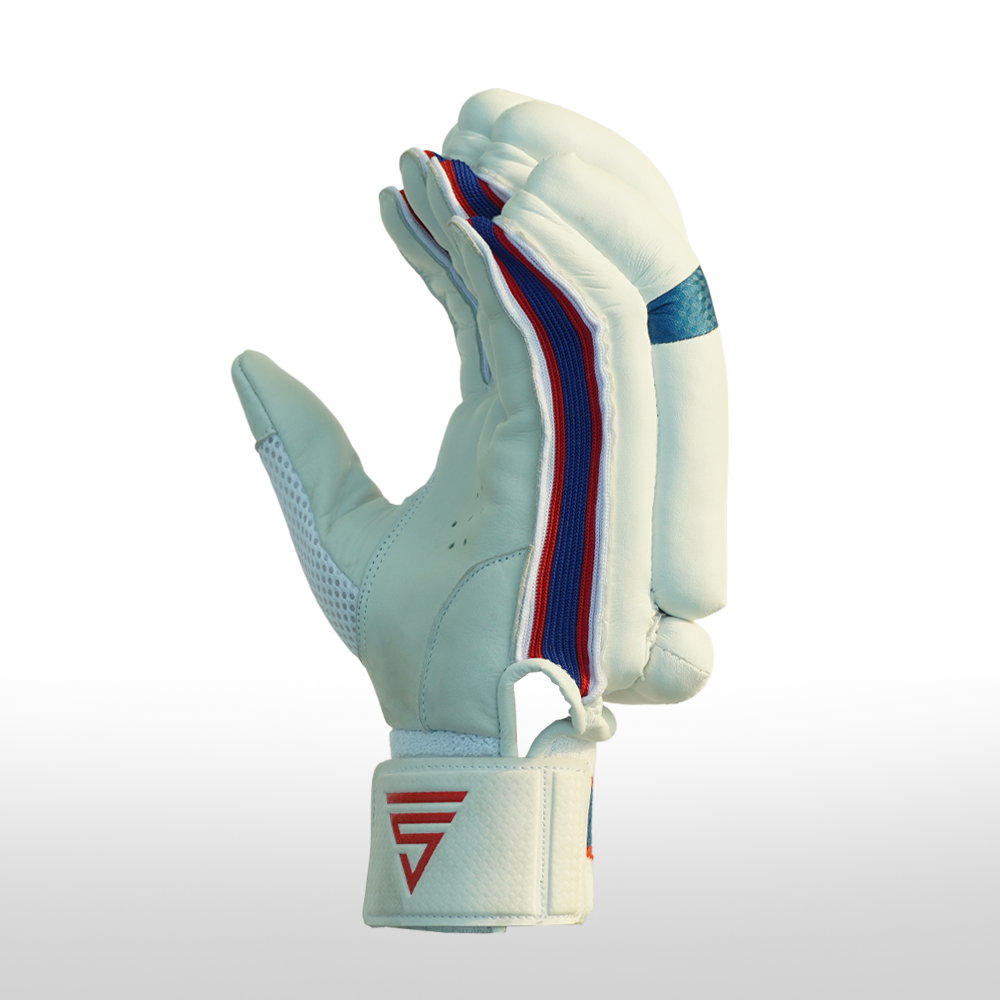 Versant Pro DG White/Red/Blue Batting Gloves