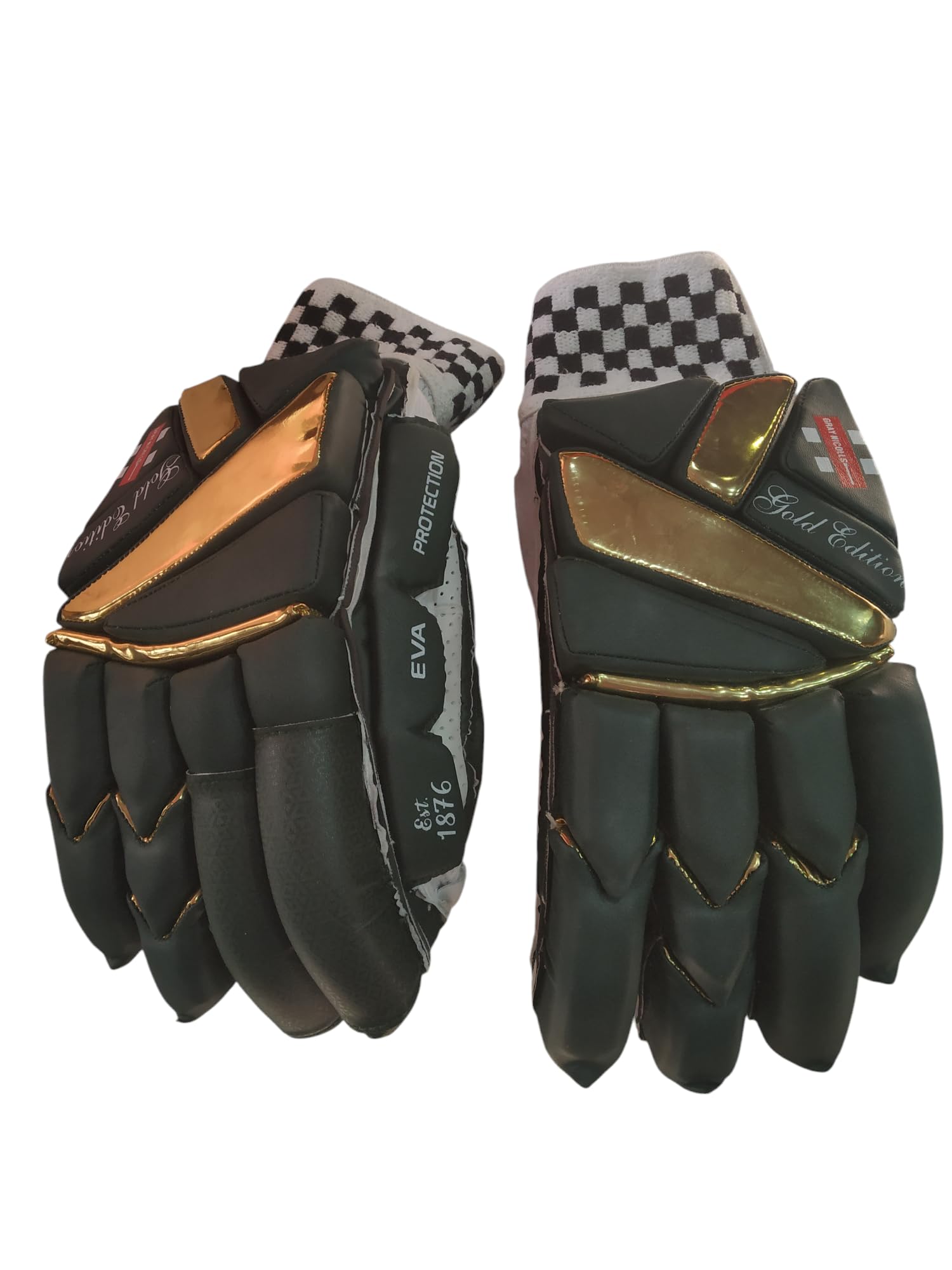Gray-Nicolls Gold Edition Green Batting Gloves