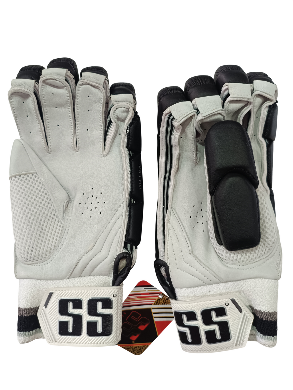 SS Pro Max Black Batting Gloves