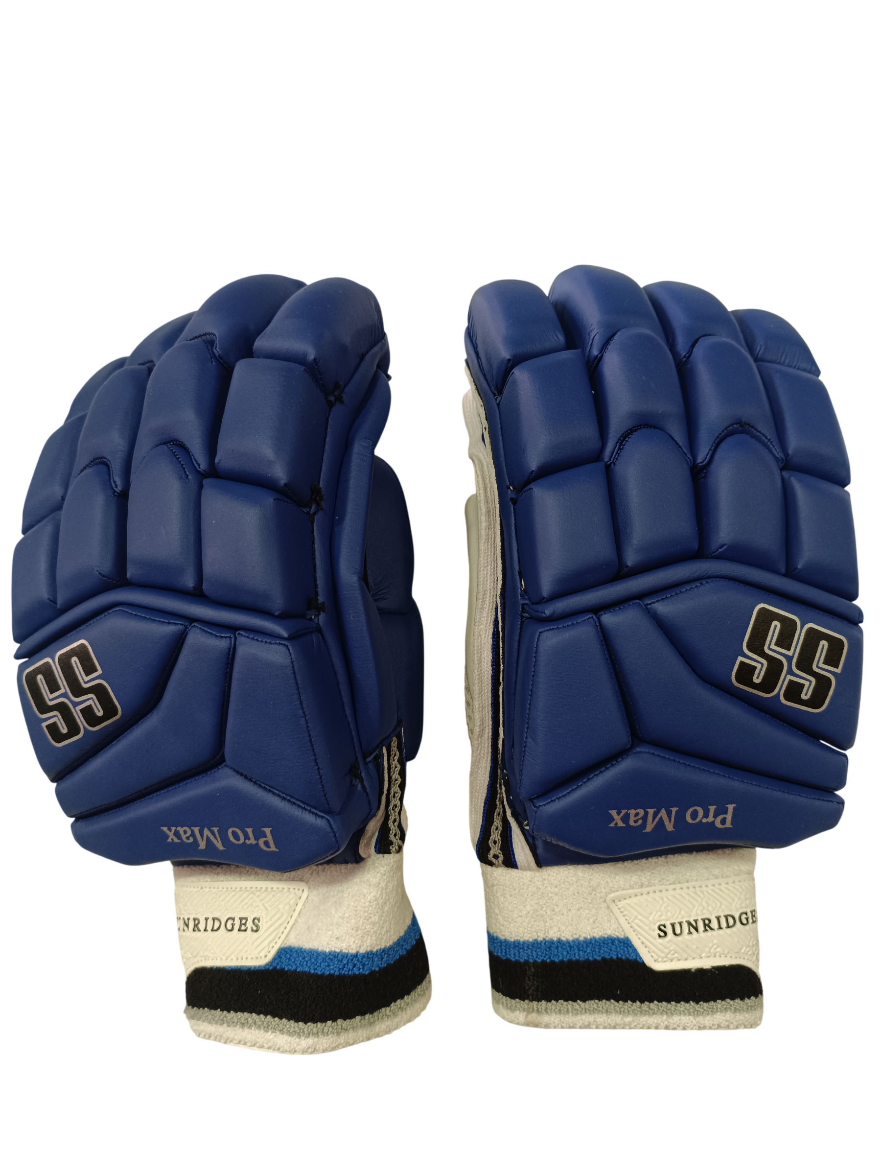 SS Pro Max Blue Batting Gloves