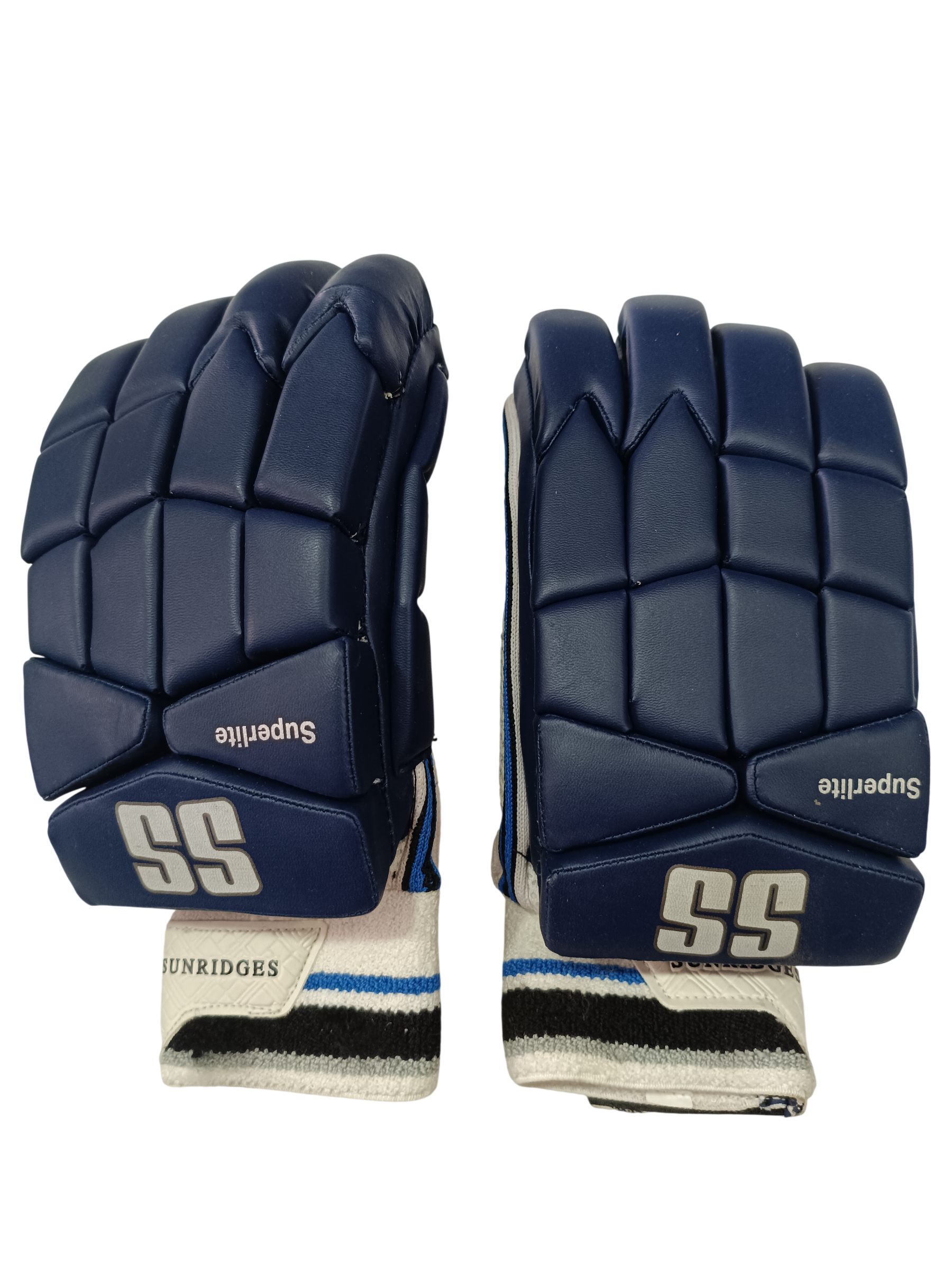 SS Superlite Blue Batting Gloves