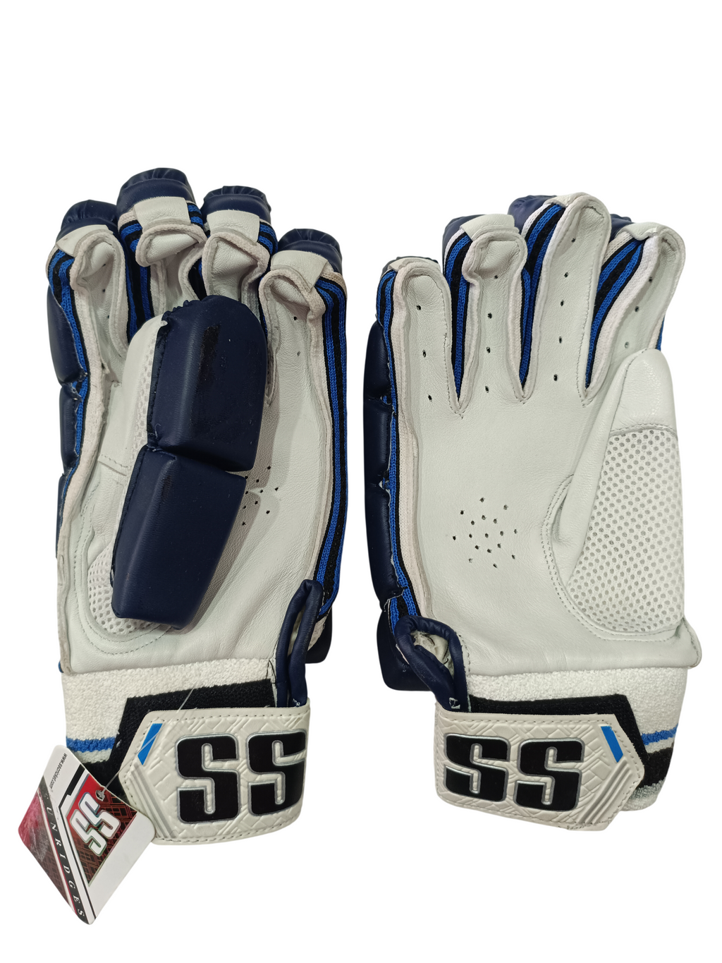 SS Superlite Blue Batting Gloves