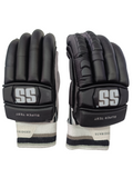 SS Supertest Black Batting Gloves