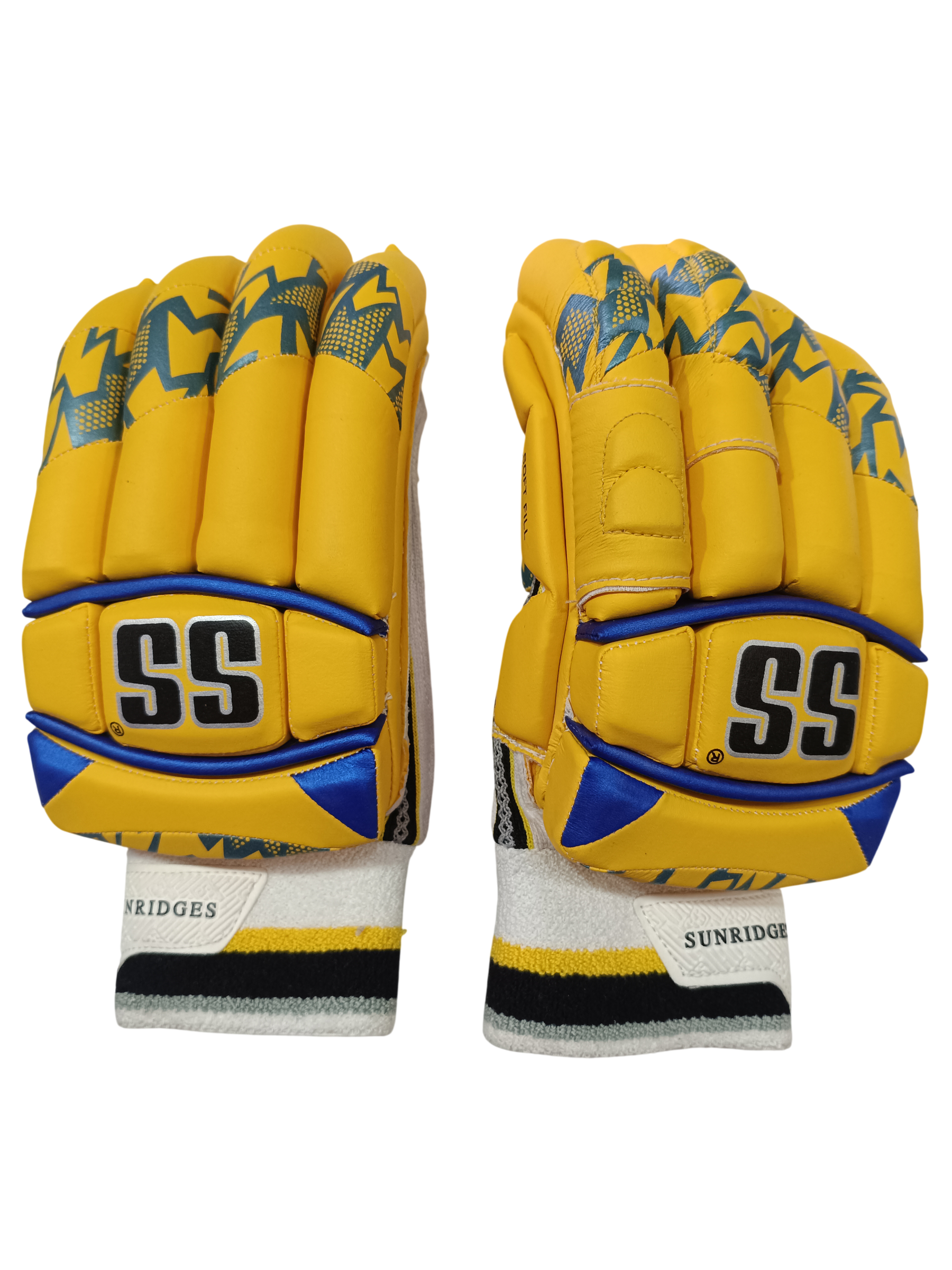SS Supertest CSK Edition Yellow Batting Gloves