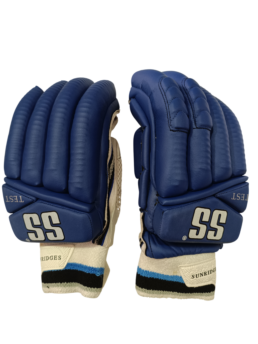 SS Test Player Blue Batting Gloves