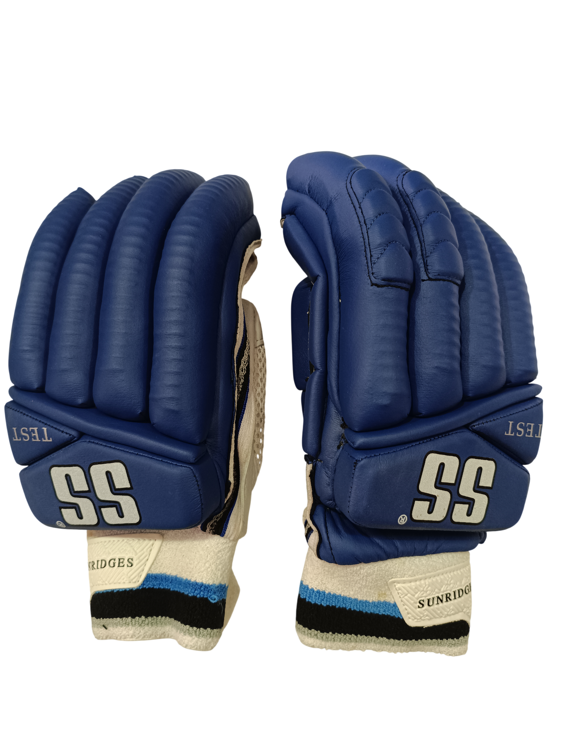 SS Test Player Blue Batting Gloves