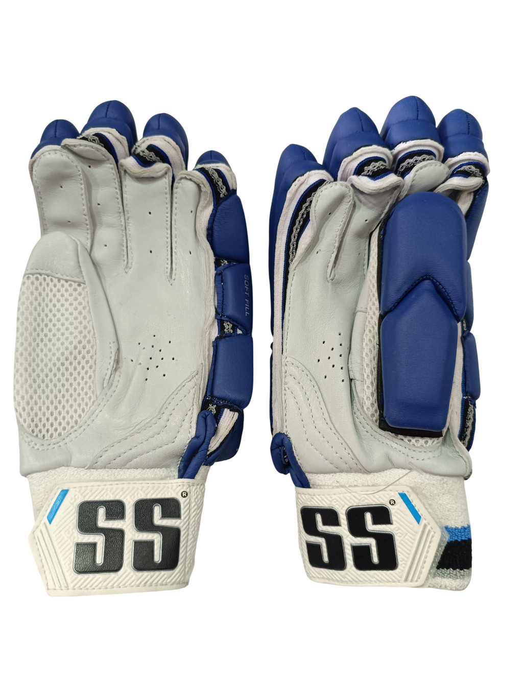 SS Test Player Blue Batting Gloves