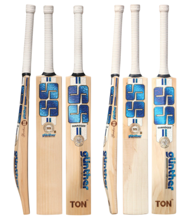 SS Gunther English Willow Cricket Bat (Set of 2)