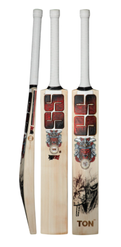 SS Devils Red English Willow Cricket Bat