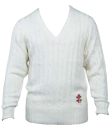 Gray-Nicolls GN6 White Sweater