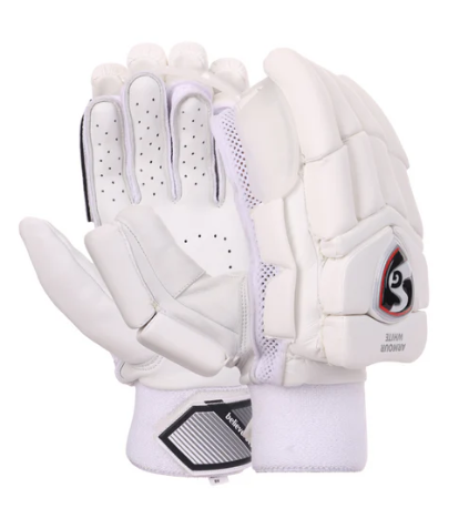 SG Armour White Batting Gloves
