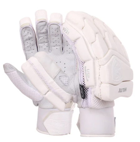 SG Hilite White Batting Gloves