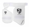 SG Test Pro White Combo Thigh Guard