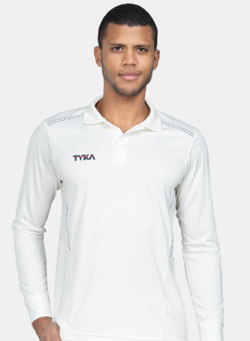 Tyka Prima White Cricket Tshirt