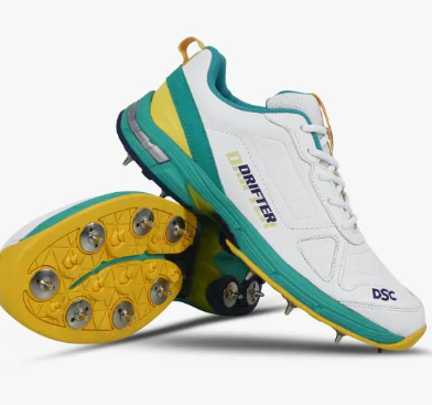 DSC Drifter Cricket Metal Spikes Shoes