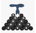 DSC Rubber Studs & Spanner (pack of 24)