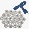 DSC Metal Spikes & Spanner (pack of 24)