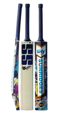 SS Sky English Willow Cricket Bat (Full Sticker)