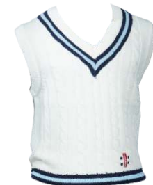 Gray-Nicolls GN6 White Sweater