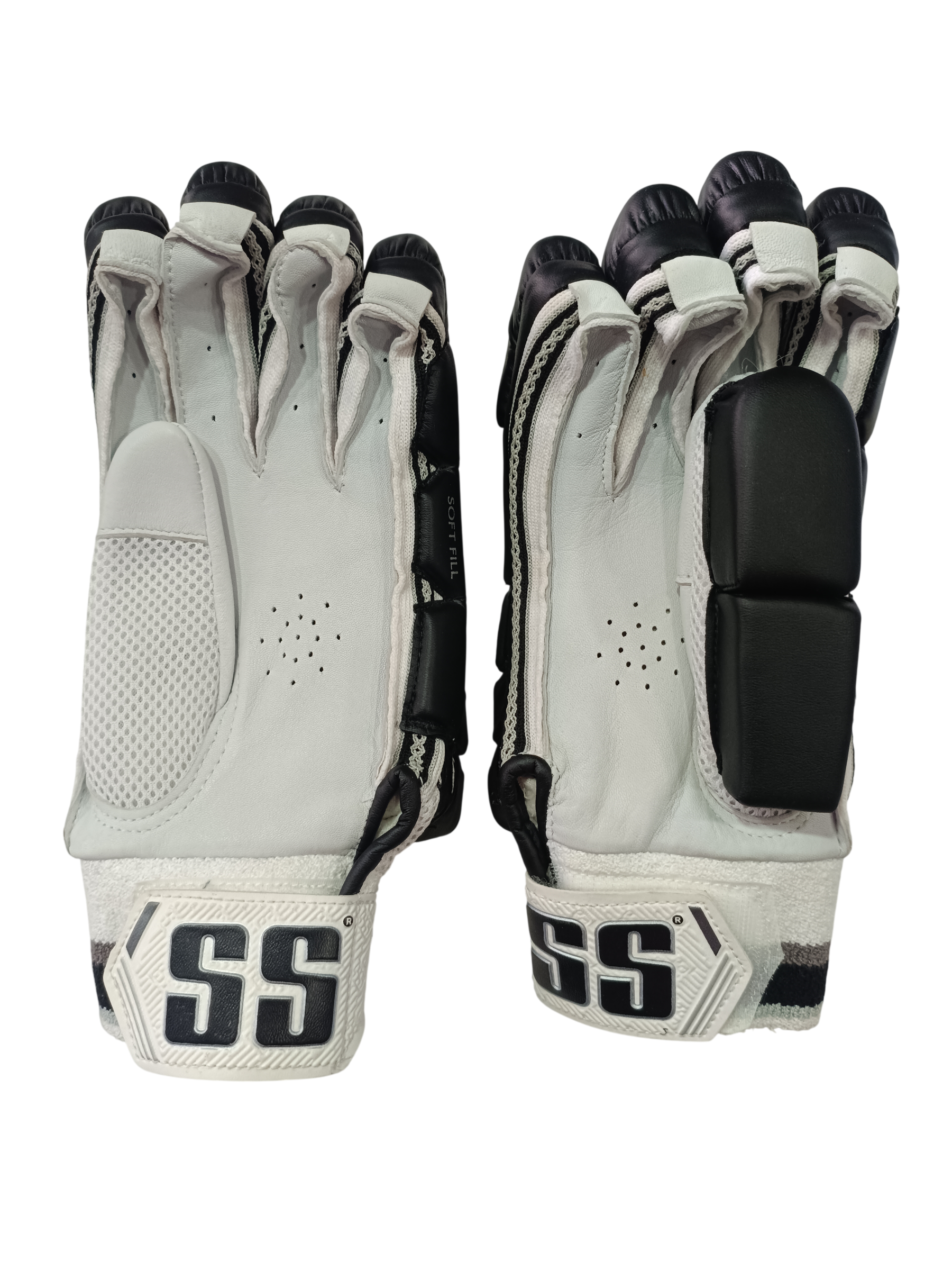 SS Prestige Black Batting Gloves